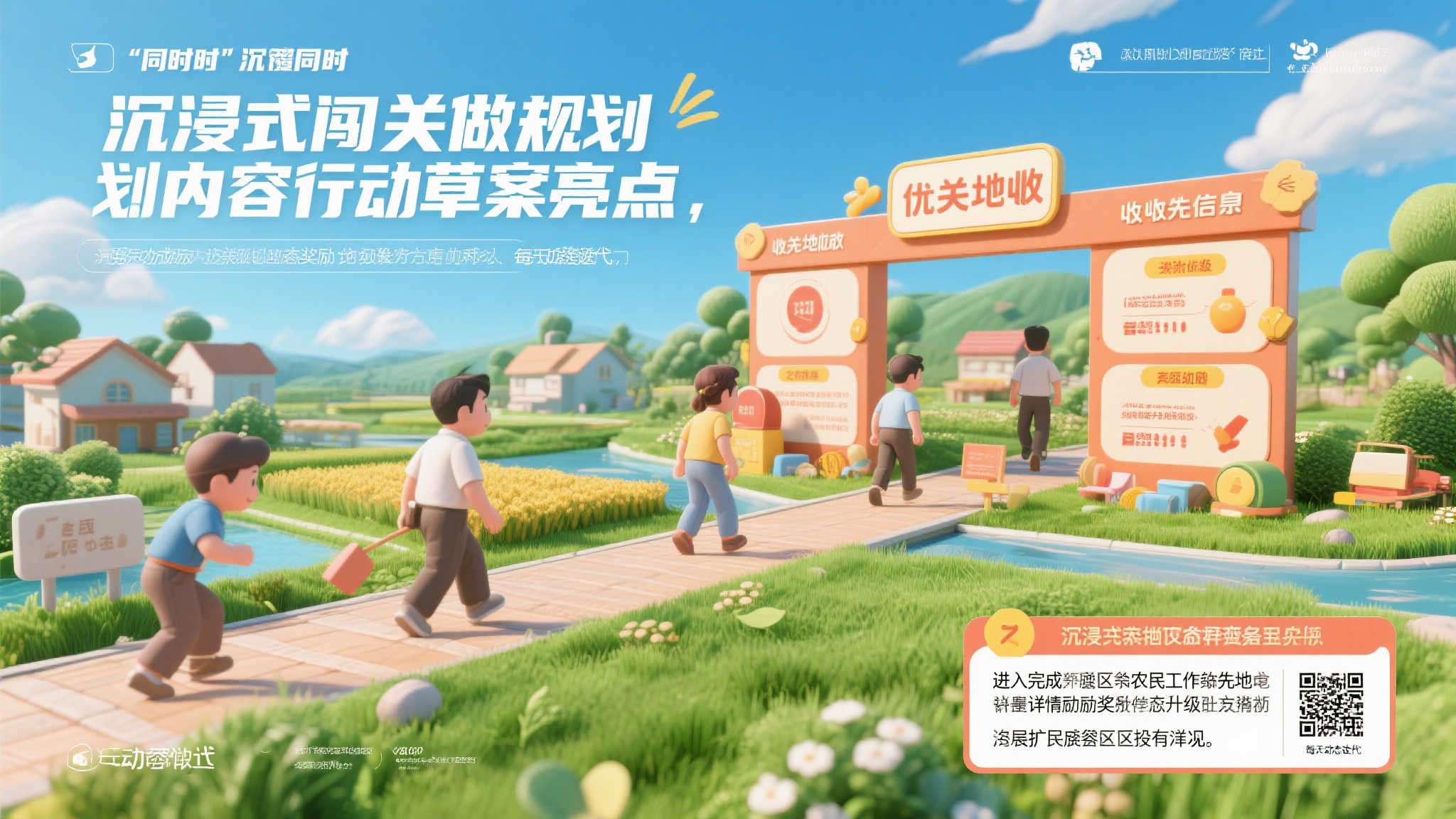 星级村庄大改造：农村政务化身开放世界，全民竞速上分！