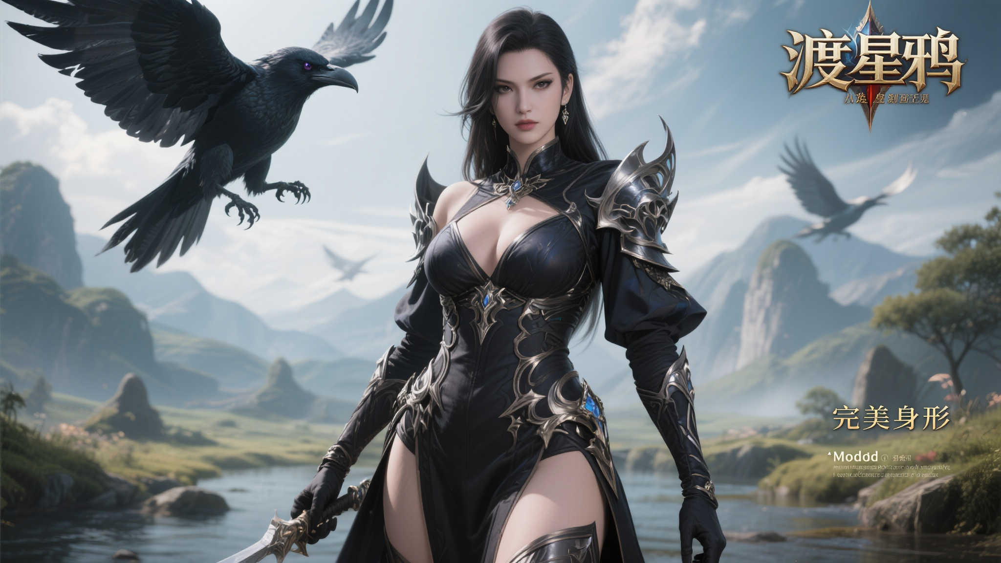 《剑星》渡鸦形象MOD赏析:“绝美曲线”令人惊艳! 《剑星》渡鸦形象MOD赏析:“绝美曲线”令人惊艳!