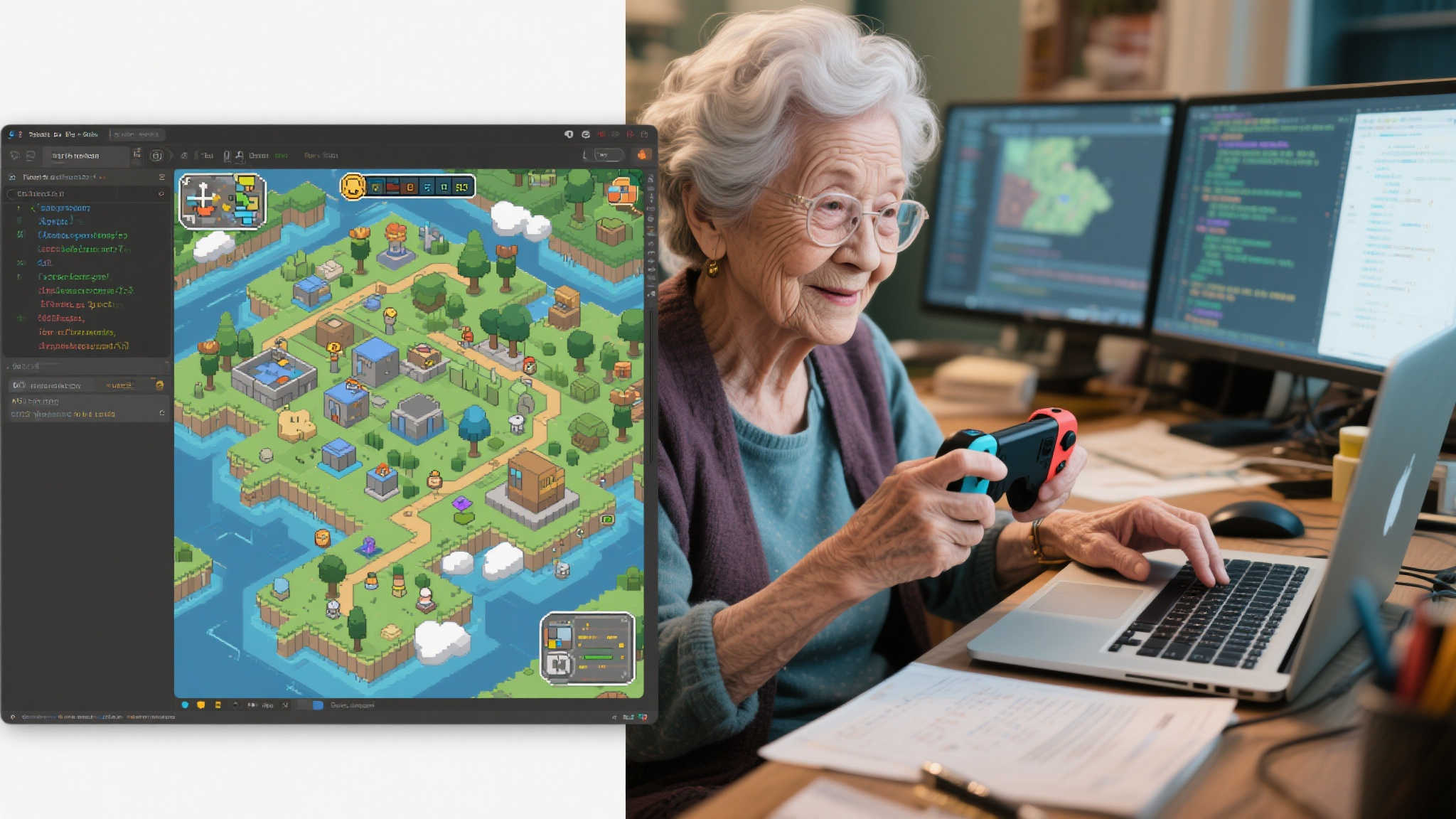 78岁热情奶奶独立创建游戏地图,坚持6年活跃社区 78岁热情奶奶独立创建游戏地图,坚持6年活跃社区