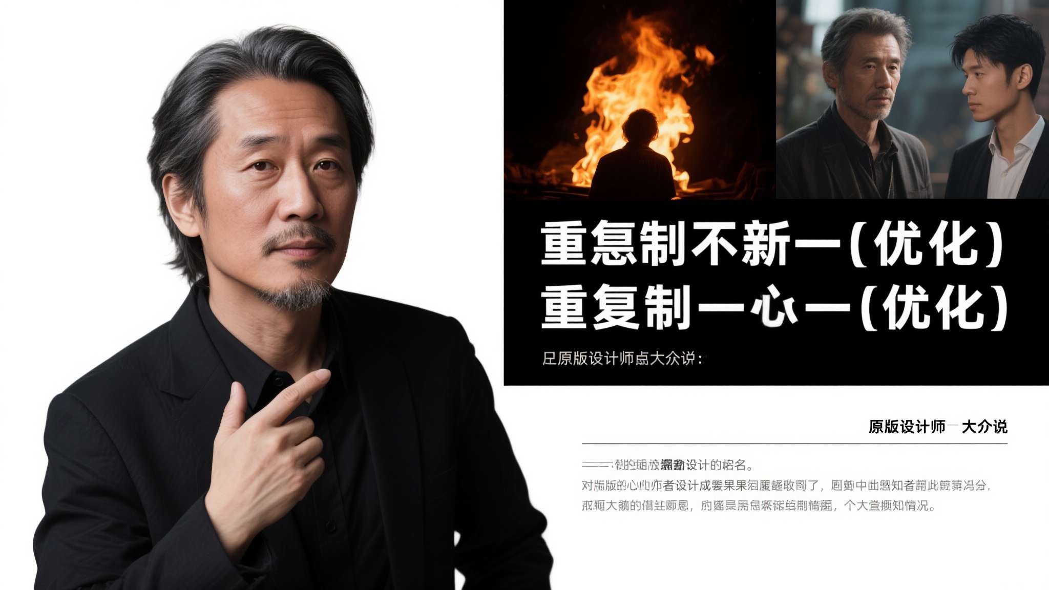好话说尽坏事做绝设计师全文 而原版设计师的公开发声,无疑为这场争议火上浇油。他的核心观点在于:重制不应以"优